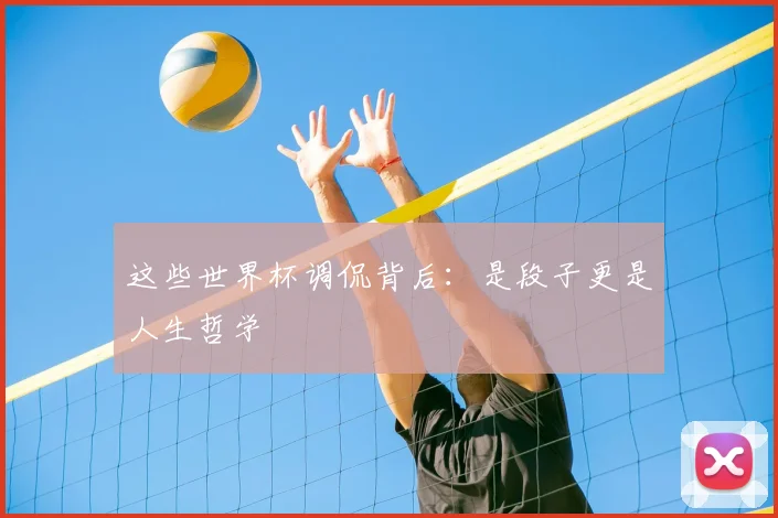这些世界杯调侃背后：是段子更是人生哲学